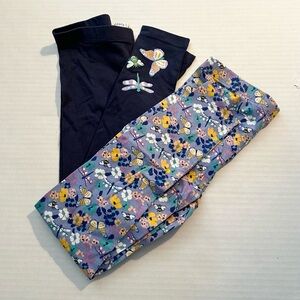 NWOT Fat Face Floral and Butterfly Leggings Two Pack